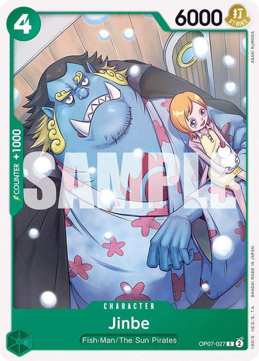 One Piece Card Game: Jinbe (027) card image