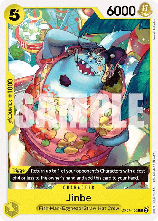 One Piece Card Game: Jinbe (102) card image