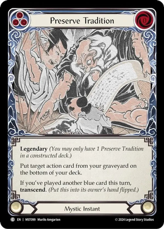 Flesh and Blood TCG: Preserve Tradition // Inner Chi image