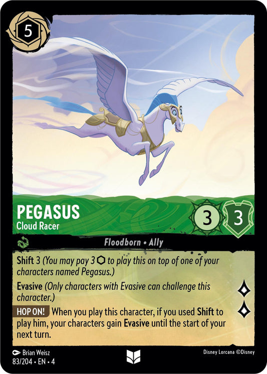 Disney Lorcana: Pegasus - Cloud Racer card image