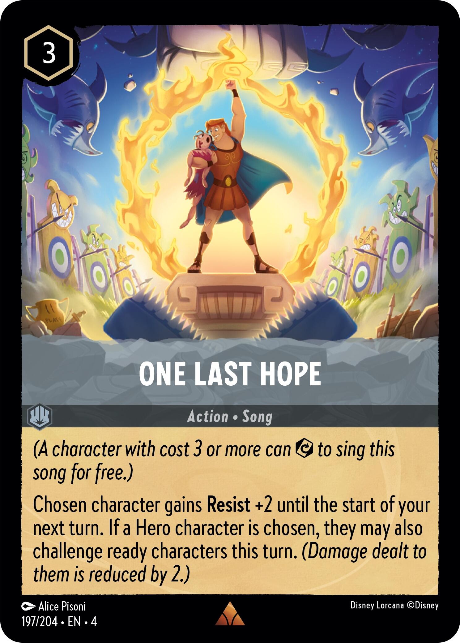 Disney Lorcana: One Last Hope card image