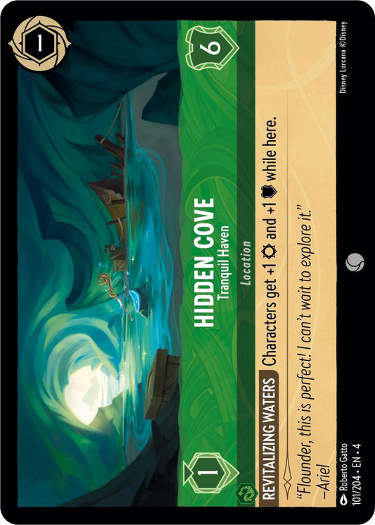 Disney Lorcana: Hidden Cove - Tranquil Haven card image