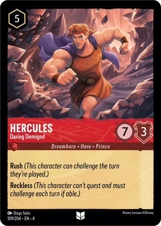 Disney Lorcana: Hercules - Daring Demigod card image