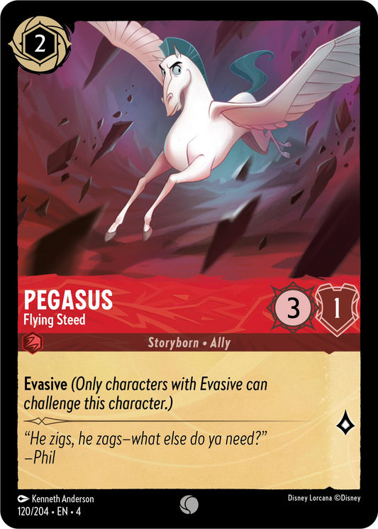 Disney Lorcana: Pegasus - Flying Steed card image