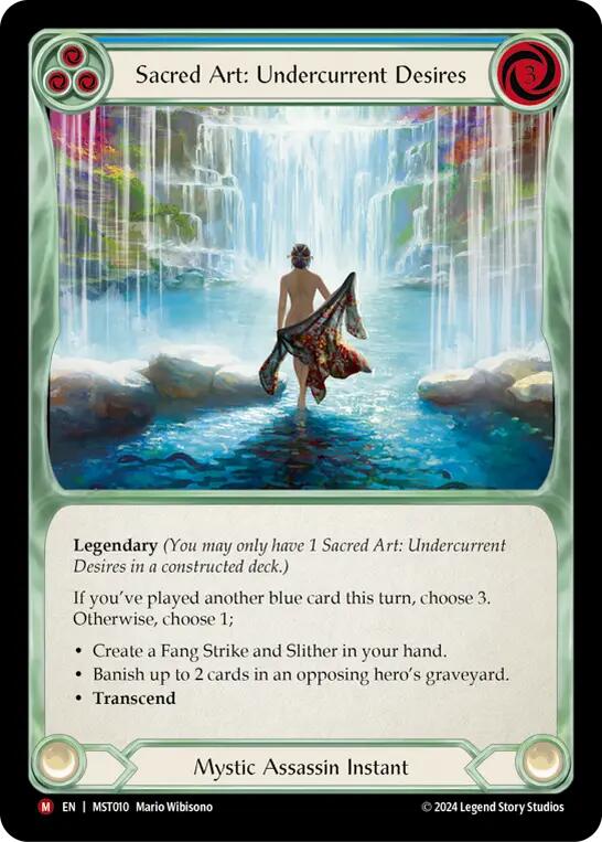 Flesh and Blood TCG: Sacred Art: Undercurrent Desires // Inner Chi image