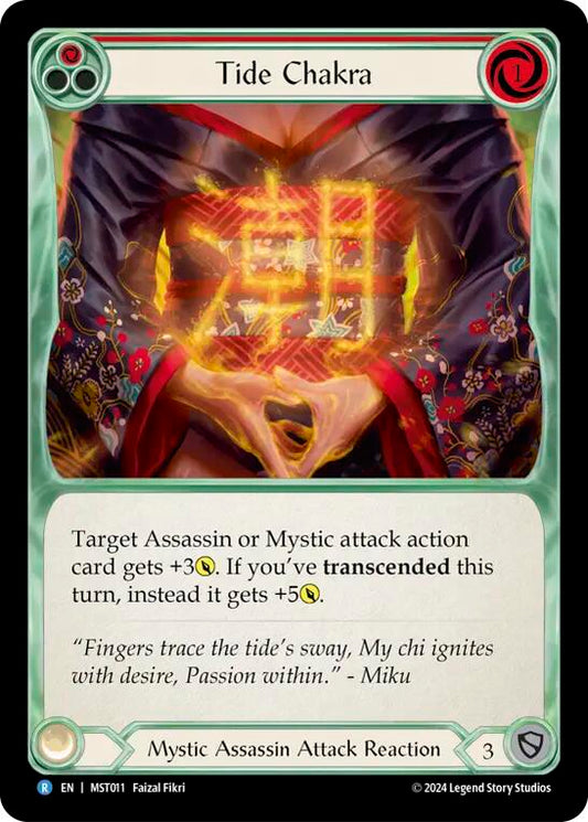 Flesh and Blood TCG: Tide Chakra (Red) image