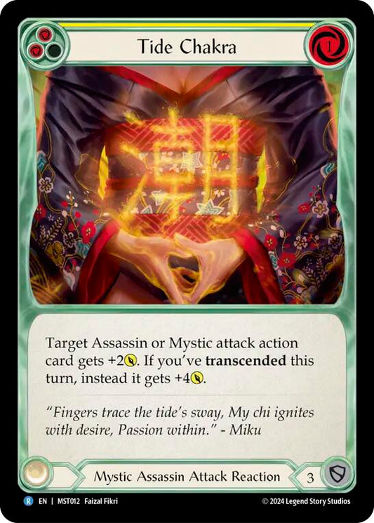 Flesh and Blood TCG: Tide Chakra (Yellow) image