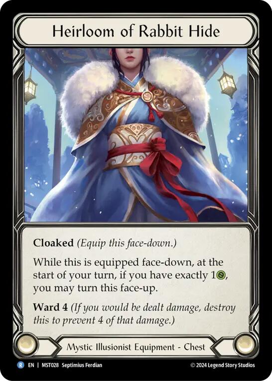 Flesh and Blood TCG: Heirloom of Rabbit Hide image