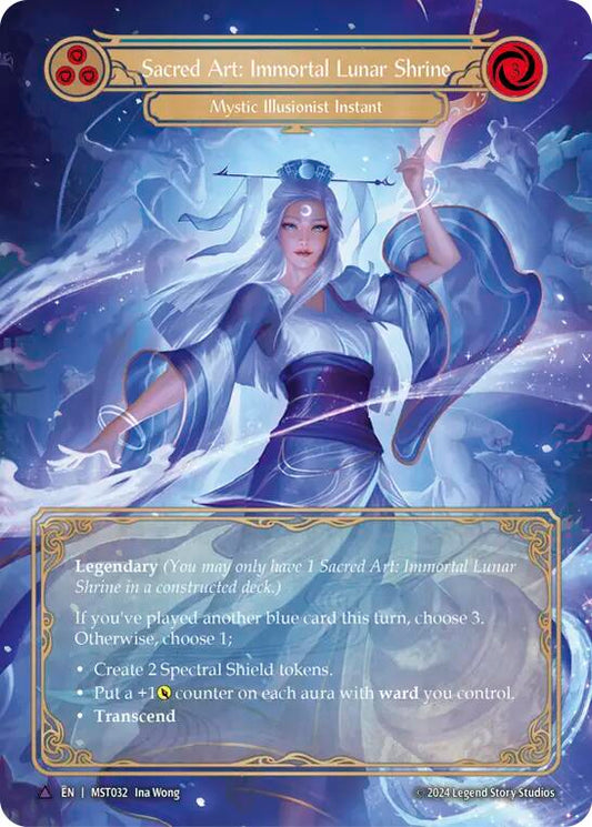 Flesh and Blood TCG: Sacred Art: Immortal Lunar Shrine // Inner Chi (Marvel) image