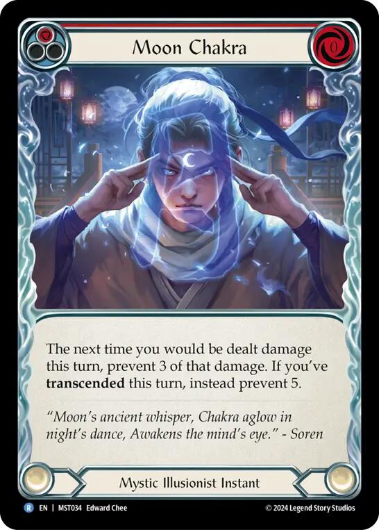 Flesh and Blood TCG: Moon Chakra (Red) image