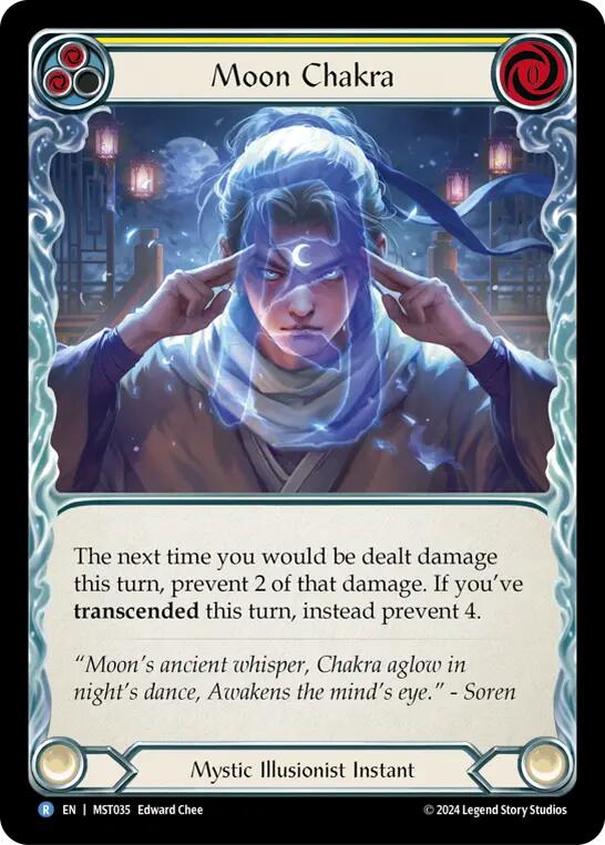 Flesh and Blood TCG: Moon Chakra (Yellow) image
