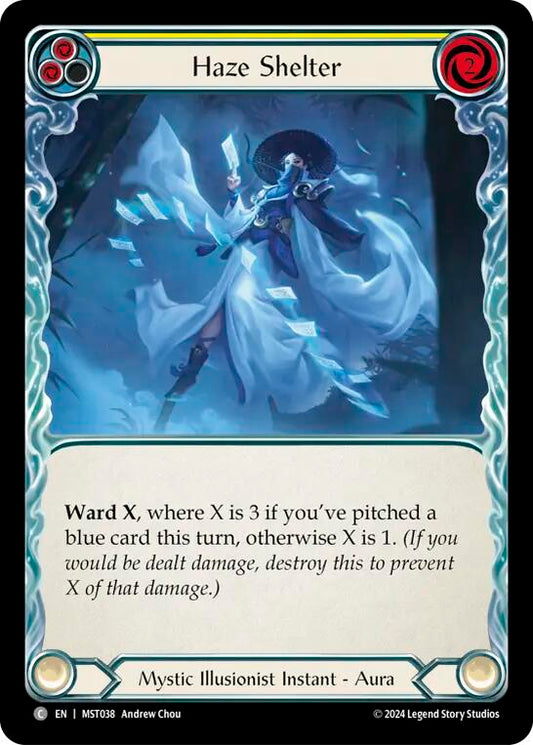 Flesh and Blood TCG: Haze Shelter (Yellow) image
