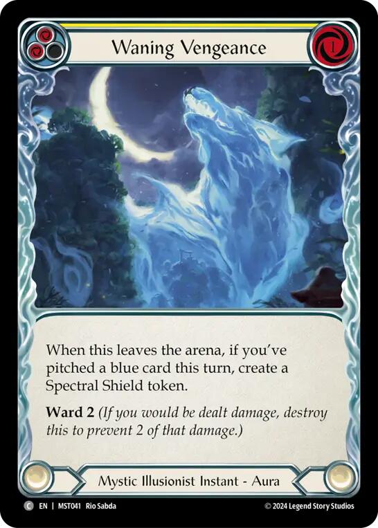 Flesh and Blood TCG: Waning Vengeance (Yellow) image
