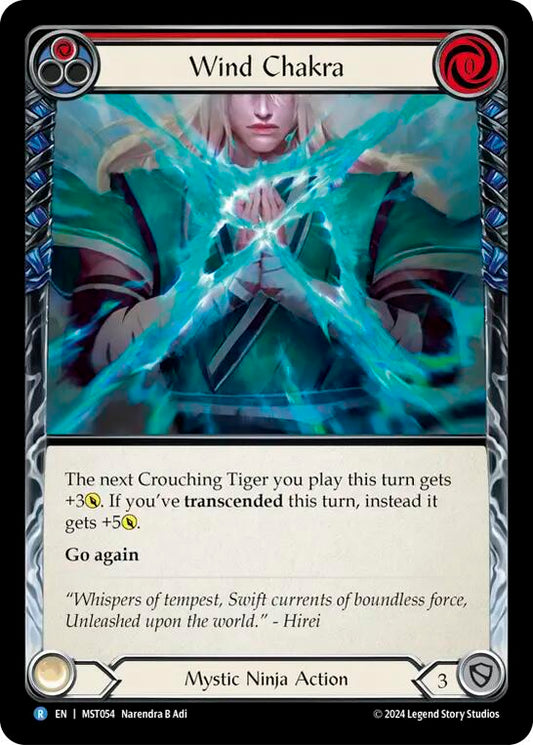 Flesh and Blood TCG: Wind Chakra (Red) image