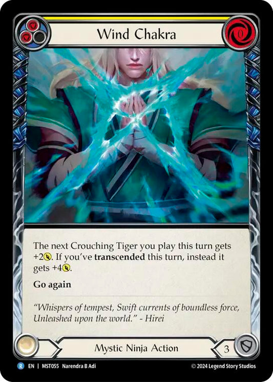 Flesh and Blood TCG: Wind Chakra (Yellow) image