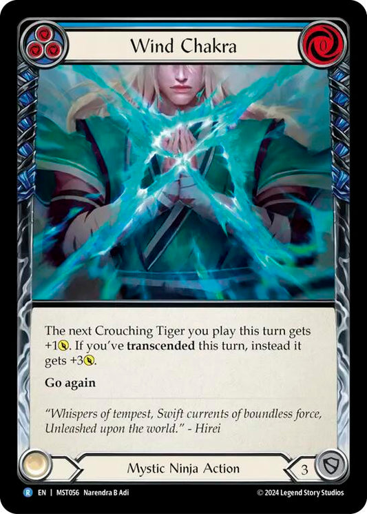 Flesh and Blood TCG: Wind Chakra (Blue) image