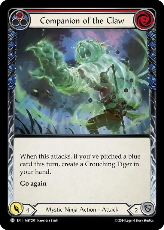 Flesh and Blood TCG: Companion of the Claw (Red) image