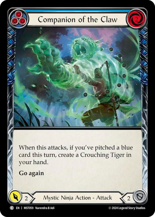 Flesh and Blood TCG: Companion of the Claw (Blue) image