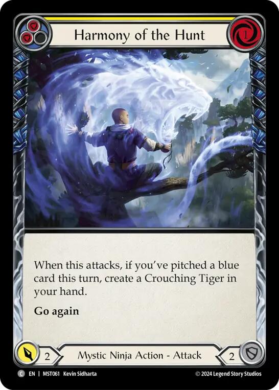 Flesh and Blood TCG: Harmony of the Hunt (Yellow) image