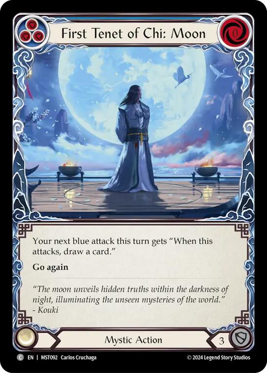 Flesh and Blood TCG: First Tenet of Chi: Moon image