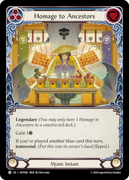 Flesh and Blood TCG: Homage to Ancestors // Inner Chi image