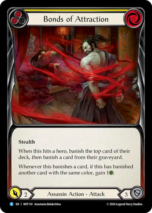 Flesh and Blood TCG: Bonds of Attraction (Yellow) image