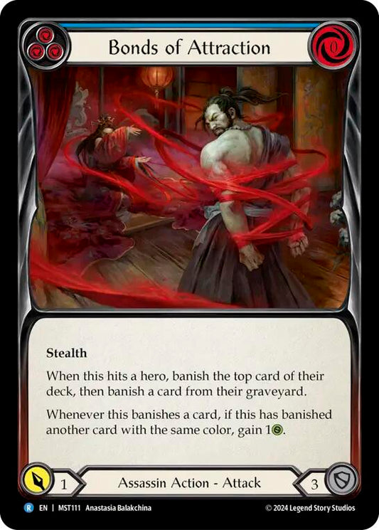 Flesh and Blood TCG: Bonds of Attraction (Blue) image
