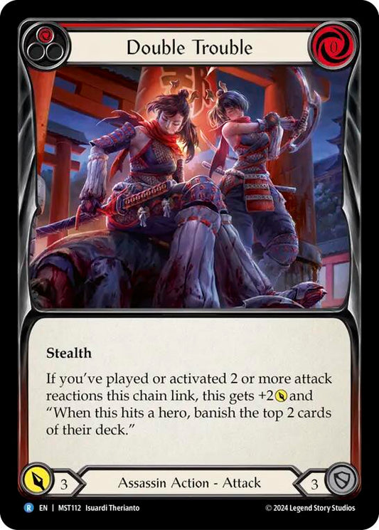 Flesh and Blood TCG: Double Trouble (Red) image