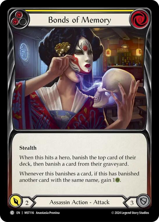 Flesh and Blood TCG: Bonds of Memory (Yellow) image