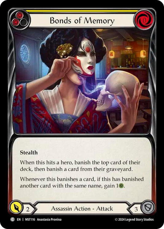 Flesh and Blood TCG: Bonds of Memory (Yellow) image