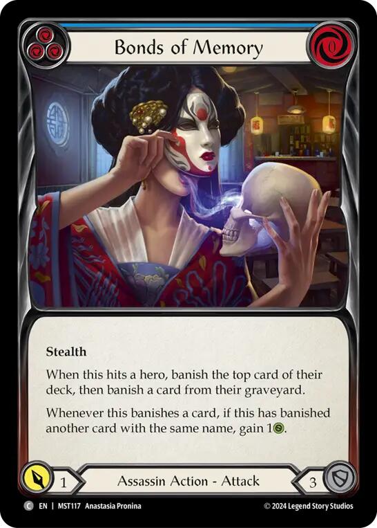 Flesh and Blood TCG: Bonds of Memory (Blue) image