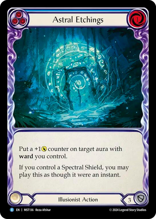 Flesh and Blood TCG: Astral Etchings (Blue) image