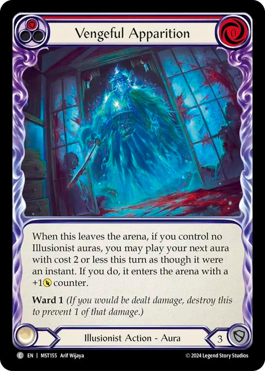 Flesh and Blood TCG: Vengeful Apparition (Red) image