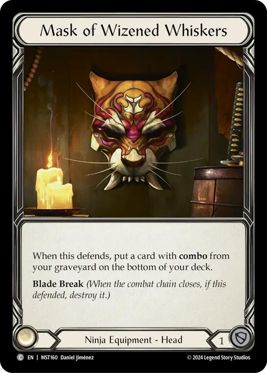 Flesh and Blood TCG: Mask of Wizened Whiskers image