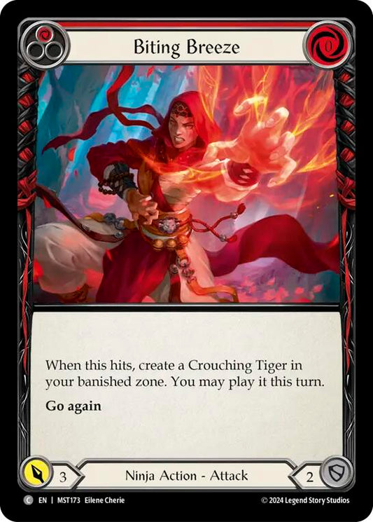 Flesh and Blood TCG: Biting Breeze (Red) image
