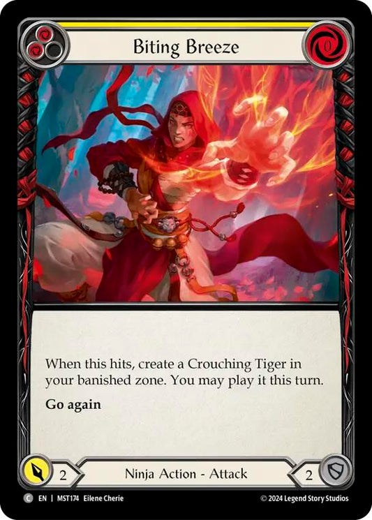 Flesh and Blood TCG: Biting Breeze (Yellow) image