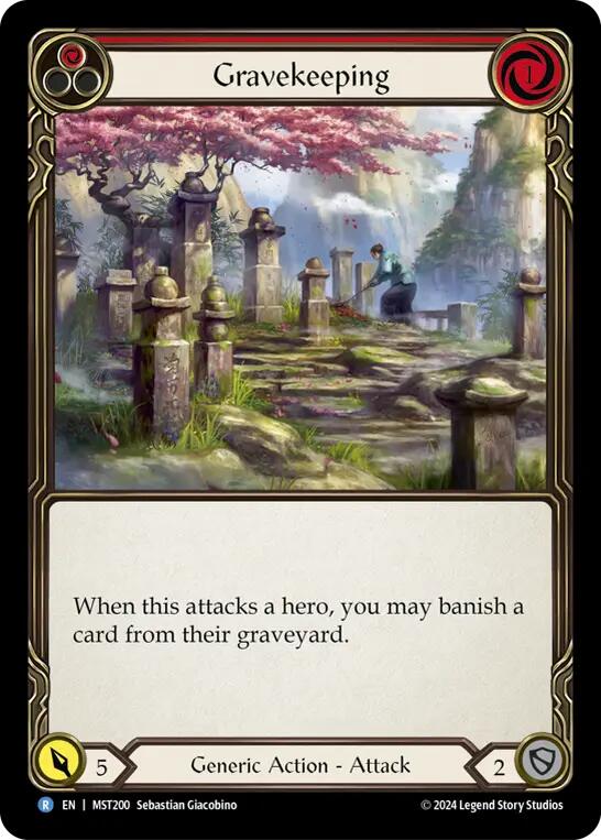 Flesh and Blood TCG: Gravekeeping (Red) image