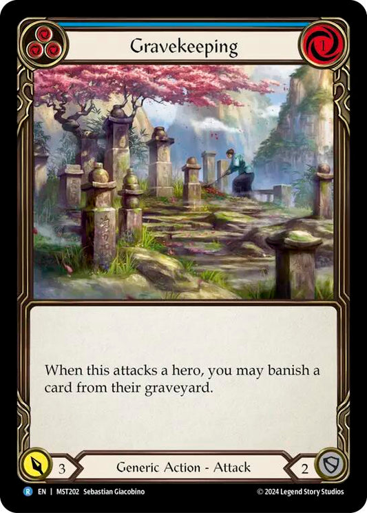 Flesh and Blood TCG: Gravekeeping (Blue) image