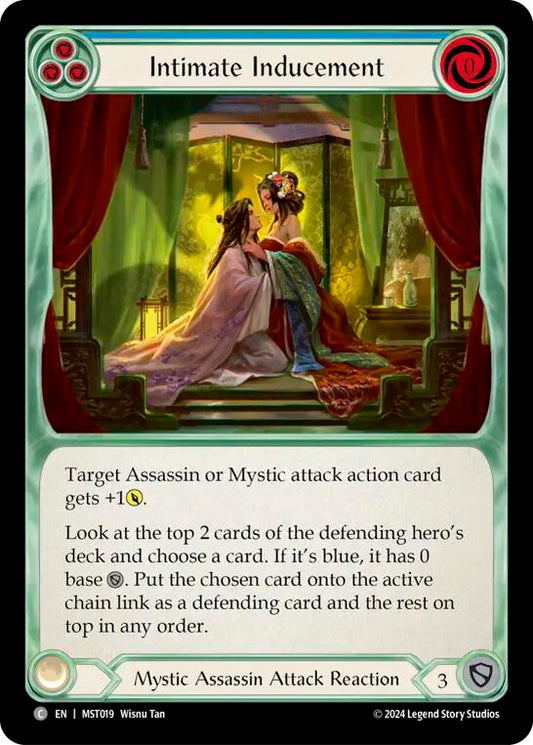 Flesh and Blood TCG: Intimate Inducement (Blue) image