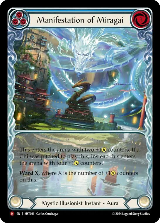 Flesh and Blood TCG: Manifestation of Miragai (Extended Art) image