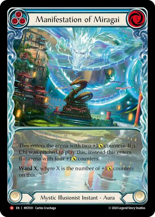 Flesh and Blood TCG: Manifestation of Miragai (Extended Art) image