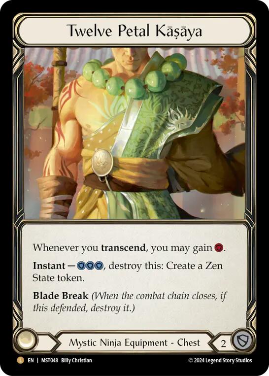 Flesh and Blood TCG: Twelve Petal Kasaya image