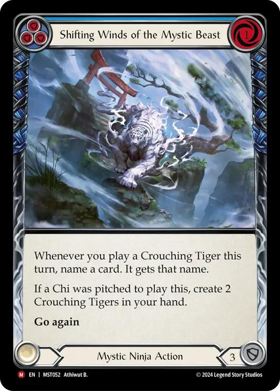 Flesh and Blood TCG: Shifting Winds of the Mystic Beast image