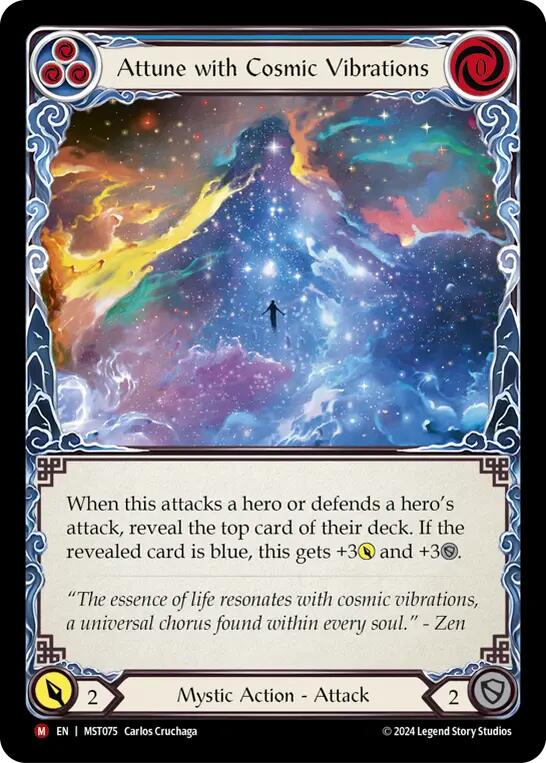 Flesh and Blood TCG: Attune with Cosmic Vibrations image