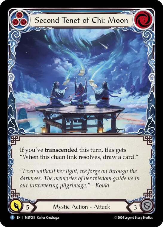 Flesh and Blood TCG: Second Tenet of Chi: Moon image