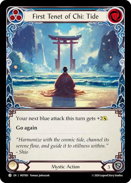 Flesh and Blood TCG: First Tenet of Chi: Tide image
