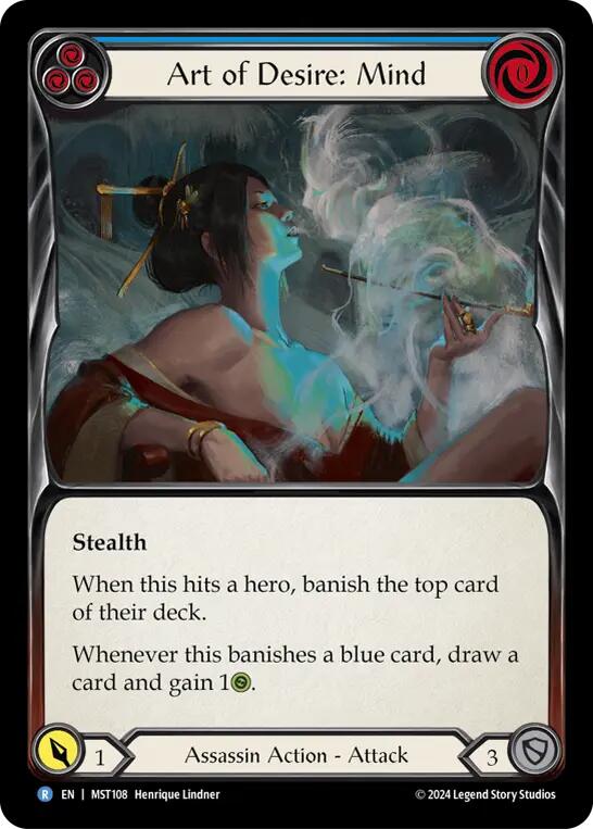 Flesh and Blood TCG: Art of Desire: Mind image