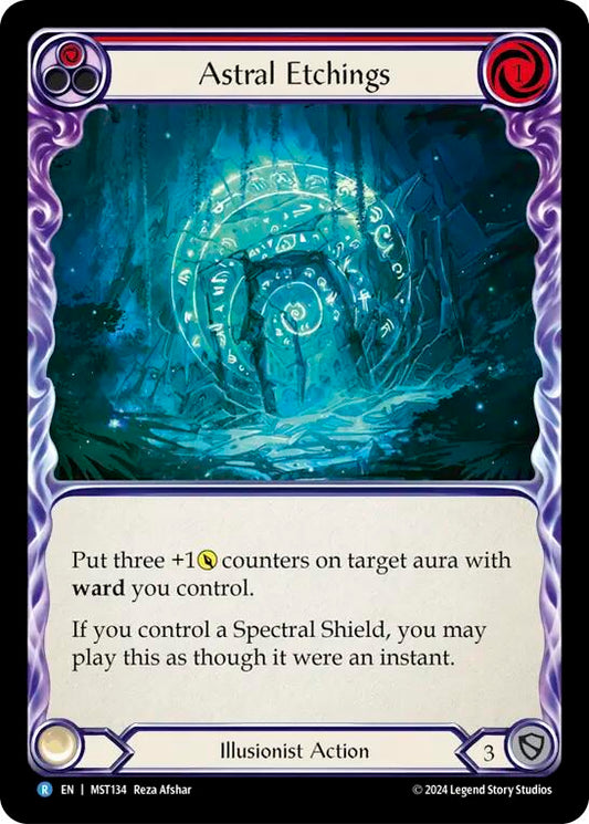 Flesh and Blood TCG: Astral Etchings (Red) image