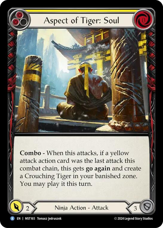 Flesh and Blood TCG: Aspect of Tiger: Soul image