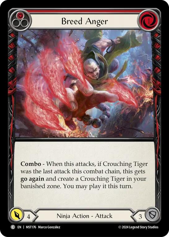 Flesh and Blood TCG: Breed Anger (Red) image